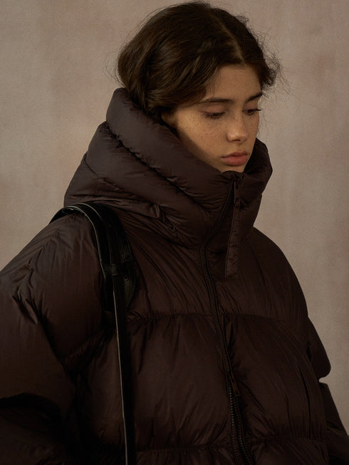 Fjord Cropped Cushioned Puffer Jacket